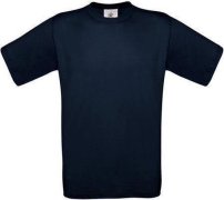 Heren T-shirts B&C Exact 150 Navy
