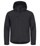 Softshell Hooded Jas Clique Classic 0200912
