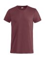 Heren T-shirt Clique Basic-T 029030 Bordeaux