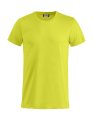 Heren T-shirt Clique Basic-T 029030 Signaal-Groen