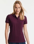 Dames Poloshirt Stretch Russell R-567F-0 Tailored 