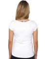 Dames T-shirt Nakedshirt Helen Cap Sleeve