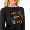 Dames Kersttrui Nieuwjaar T-shirt CJ103