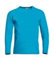 SANTINO T-shirt James long sleeves Aqua