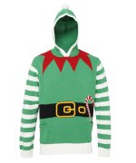Kersttrui Elf Hooded CS421