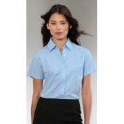 Dames blouse Oxford Russell 933F korte mouw 