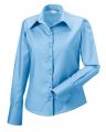 Dames blouse lange mouw Russell 956F bright sky