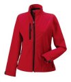 Jassen Dames Ladies Soft Shell Jacket Russell 140F classic red