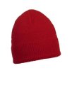 Muts Knitted Beanie with Fleece inset MB7925 red