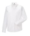 Overhemd Long Sleeve Classic Twill Shirt Russell 916M white