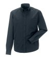 Overhemd Long Sleeve Classic Twill Shirt Russell 916M zinc