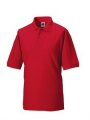 Polo Blended Farbic Russell 539M classic red
