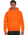 Hooded Sweater Gildan 12500 safety orange