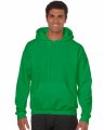 Hooded Sweaters Gildan 18500 irish green