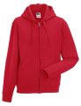 Hooded sweaters Russell Full zip 266M classic red