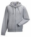 Hooded sweaters Russell Full zip 266M light oxford