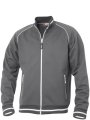 Heren Sweat jacket Clique Craig 021053 antraciet