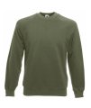 Sweaters Fruit of the Loom Raglan classic olive