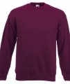 Heren Sweaters Fruit of the Loom set in 62-202-0 burgundy