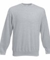 Heren Sweaters Fruit of the Loom set in 62-202-0 heather grey