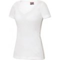 Dames T-shirt V hals Clique Arden 029318 white