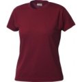 Dames T-shirts Clique Ice T 029335 deep red