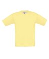 Kinder T-shirts B&C Exact 150 yellow