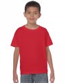 Goedkope Kinder T-shirts Gildan 64000B rood