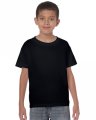 Goedkope Kinder T-shirts Gildan 64000B zwart