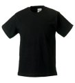 Kinder T-shirts Russell ZT180B zwart