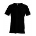 T-shirt V hals Kariban K357 BLACK