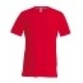 T-shirt V hals Kariban K357 RED