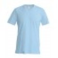 T-shirt V hals Kariban K357 SKY BLUE