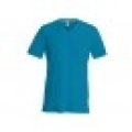 T-shirt V hals Kariban K357 TROPICAL BLUE