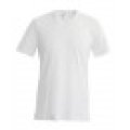 T-shirt V hals Kariban K357 WHITE
