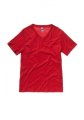 T-shirts V hals Bella 3005 rood