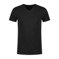 Heren T-shirt V Hals Santino Jonaz Bambou zwart